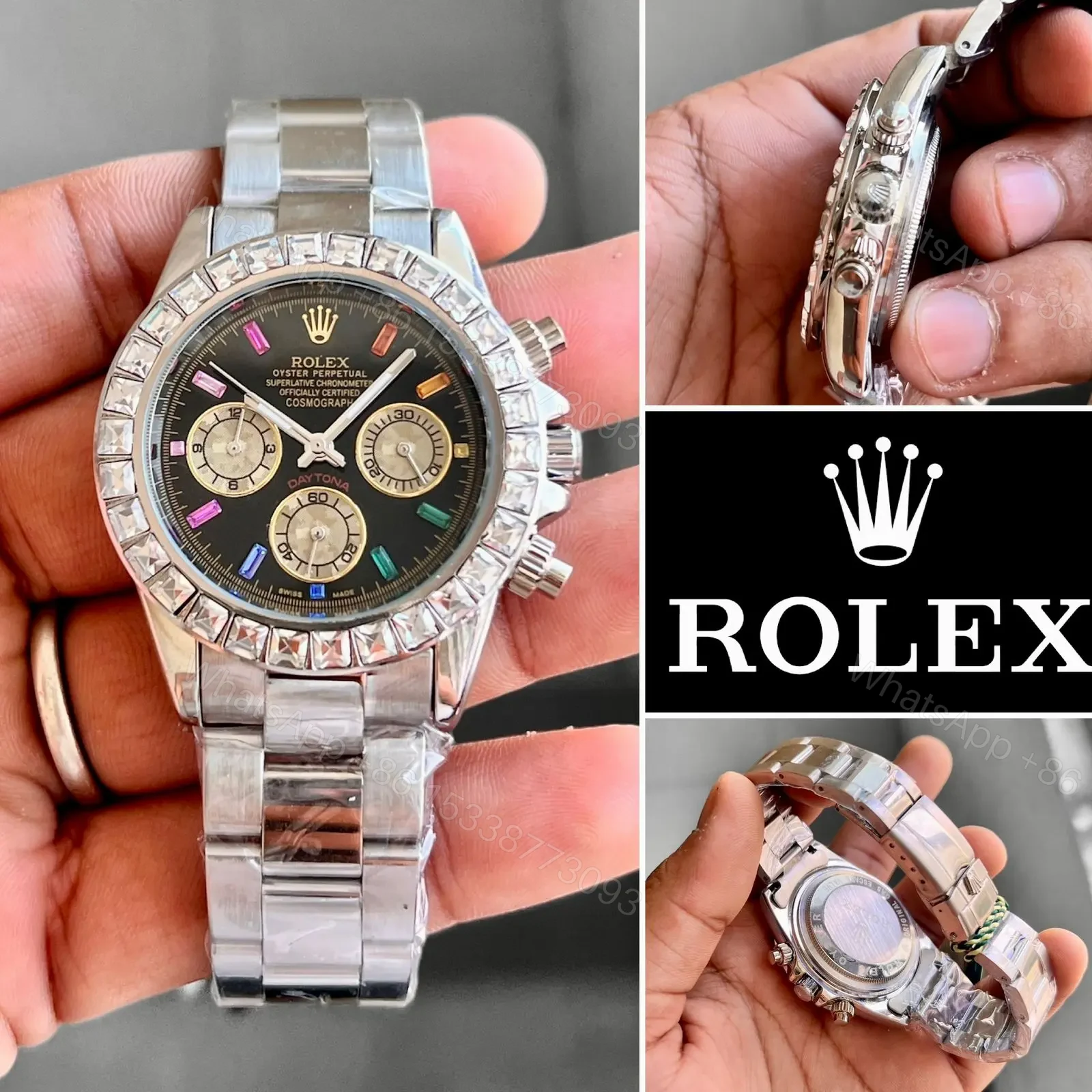 View 3 of Rolex ModelRainbow Quality7a GenderMen’s