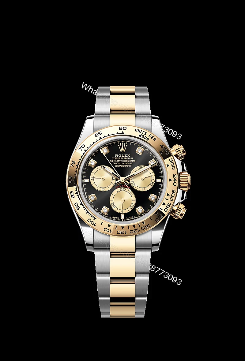 Rolex Super Clone Daytona M126503-0002 Black Diamond Dial 4131 Movement — view 1