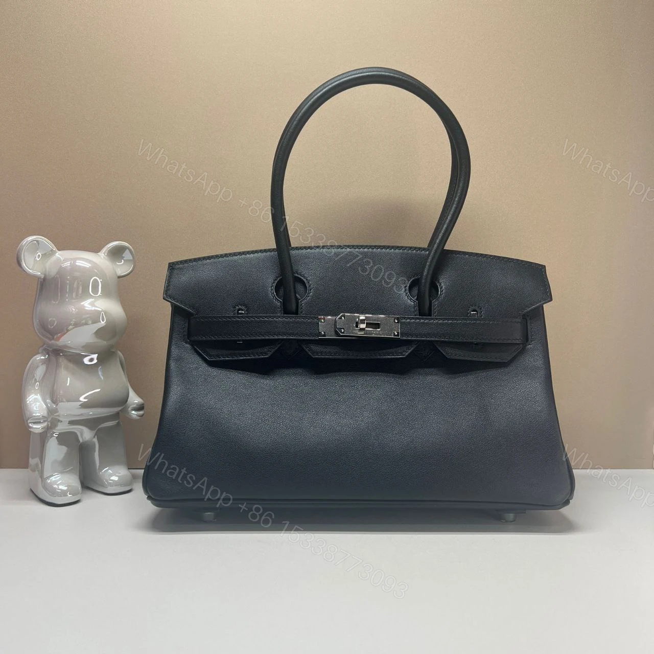 View 2 of Hermes Shoulder Birkin Clemence