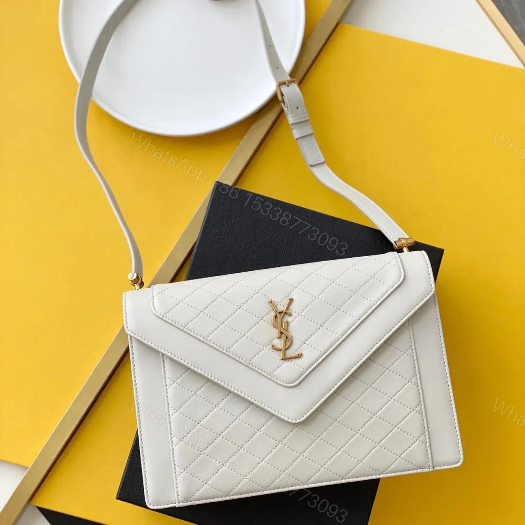 Saint Laurent Quilted Lambskin Gaby Mini Shoulder Bag — view 1