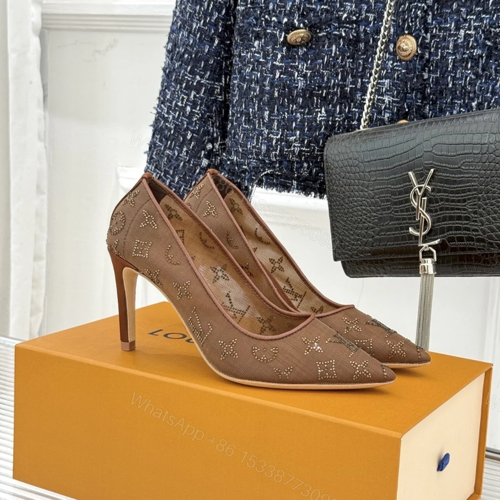 View 2 of Louis Vuitton Gala Pump Brown 1AIFJD