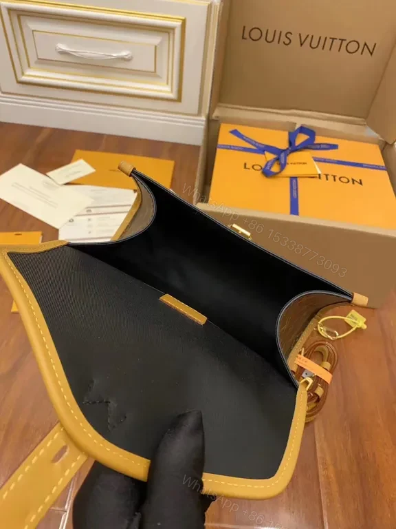 View 8 of Chic Monogram Crossbody â€” Compact LV Luxury Crossbody Bag