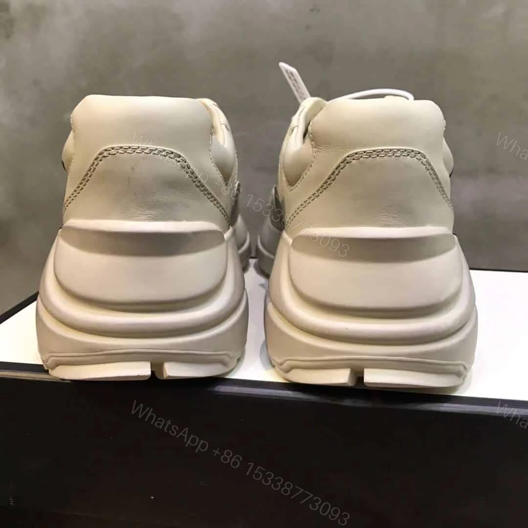 View 5 of GUCCI RHYTON SNEAKER WITH MOUTH PRINT