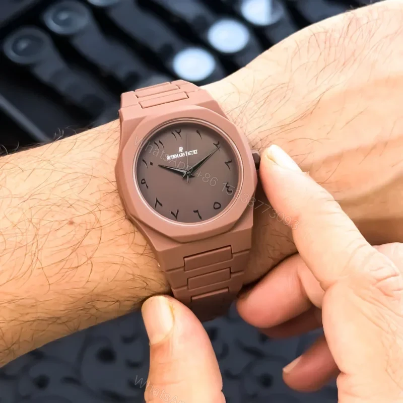 View 2 of Audemars Piguet X Aura Brown Dial Quartz 40mm