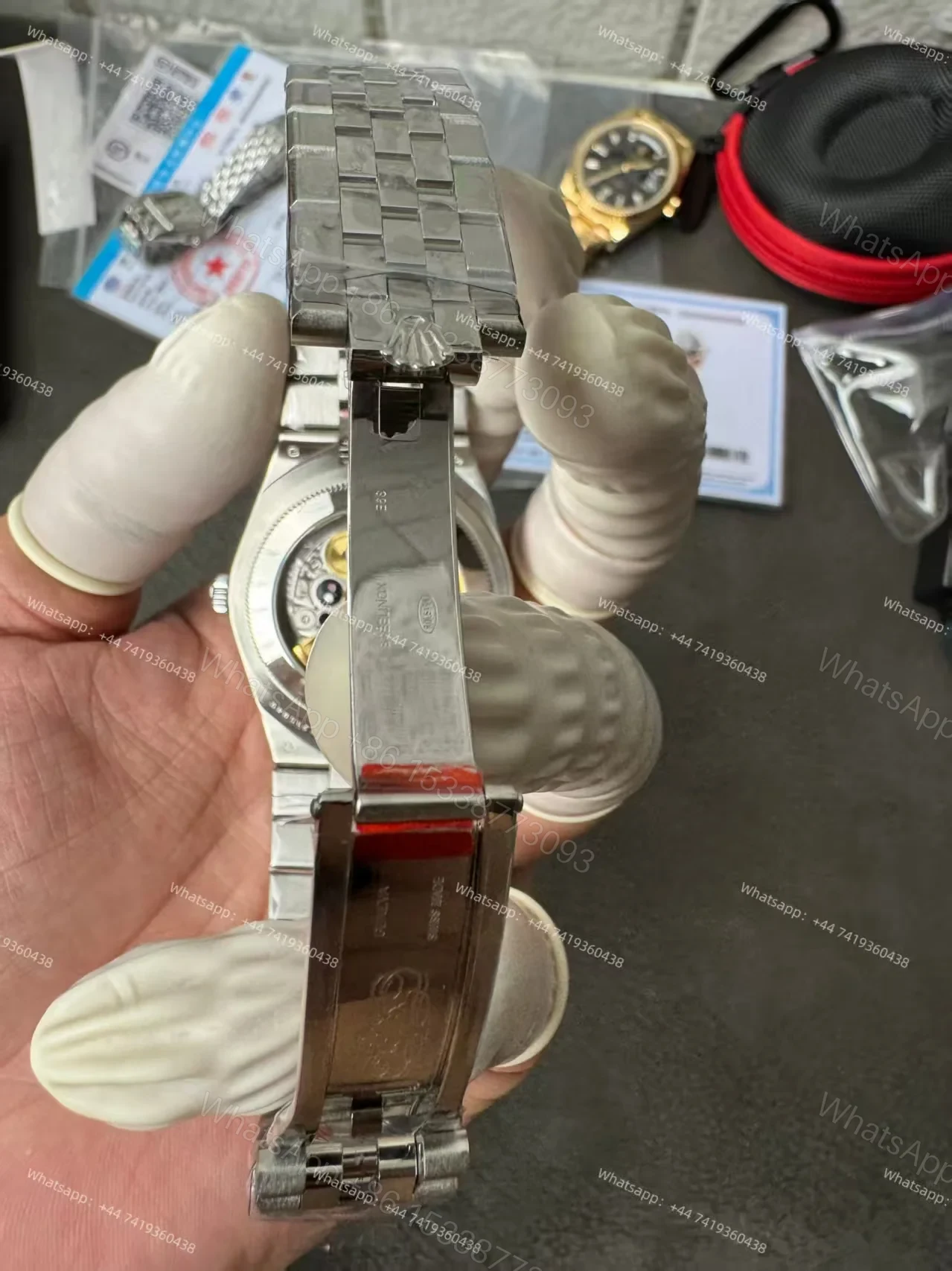 View 11 of Super Clone Rolex Land-Dweller M127336-0001 Blue Dial 7135 Movement 40mm