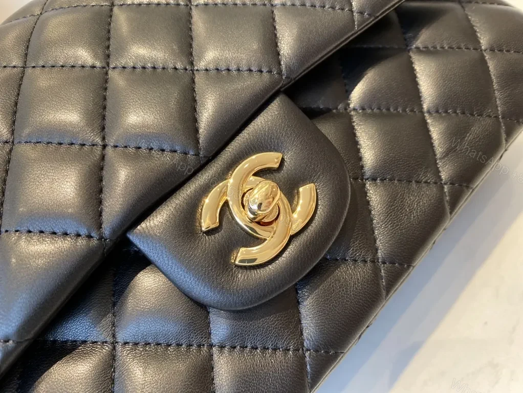 View 3 of Quilted Leather Crossbody: Luxe Chanel-Inspired Style