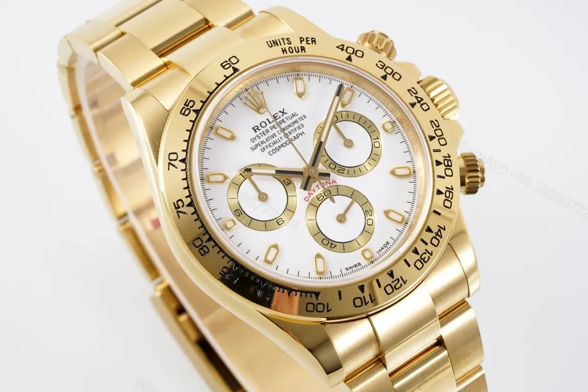 View 4 of GS Factory Clean Factory KING Rolex Daytona Gold 4130 Chronograph