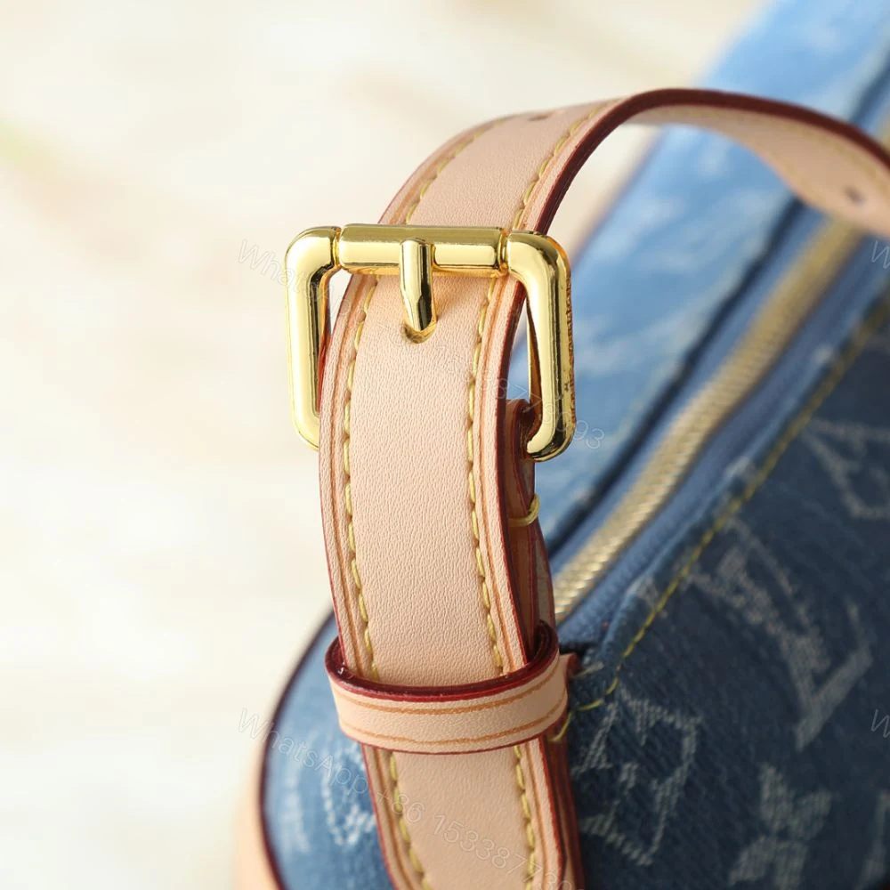 View 8 of Louis Vuitton Cruiser Toiletry Bag Blue Denim 22Cm M27945