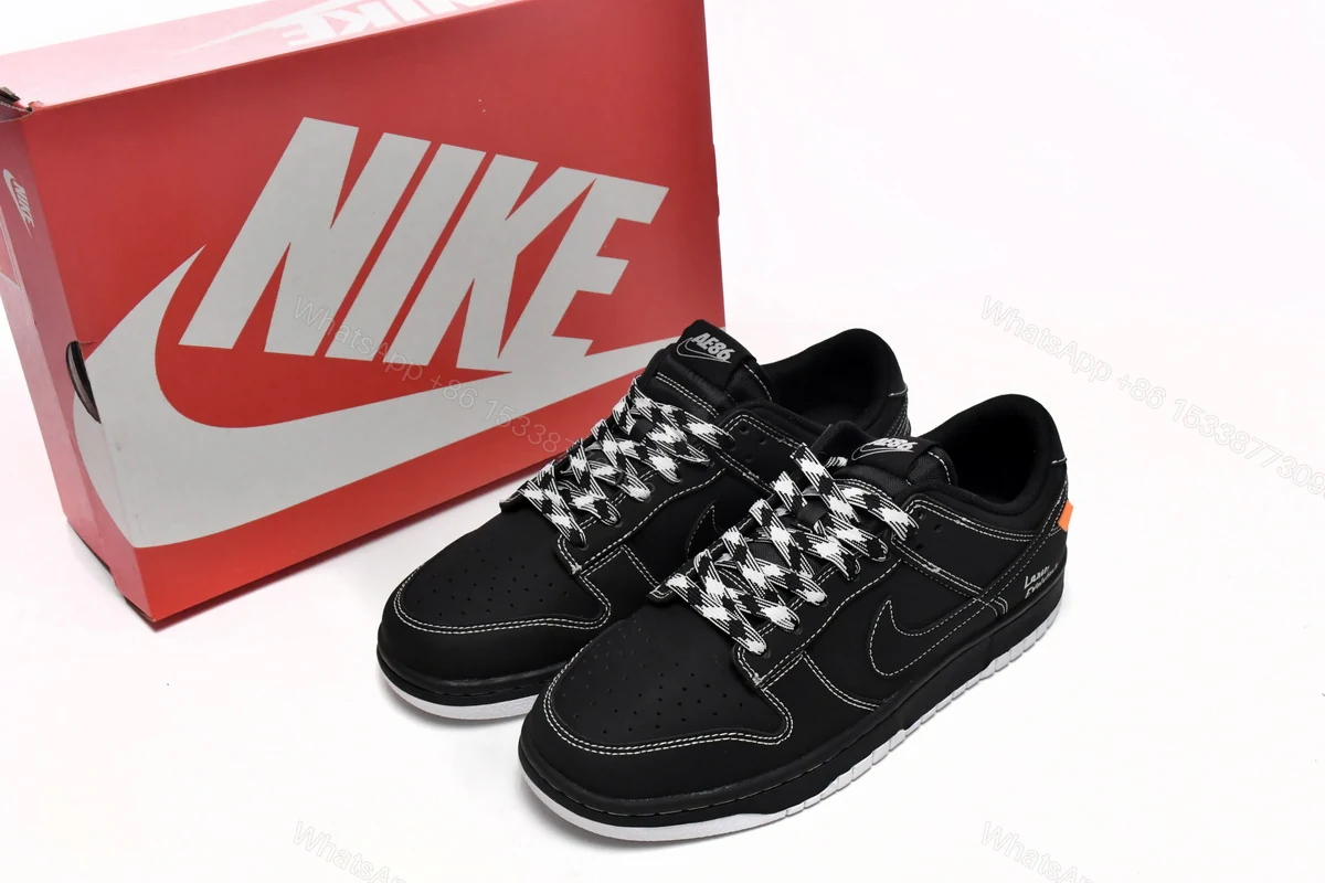 View 5 of Nike SB Dunk Low AE86 Black Brown DD1391-106