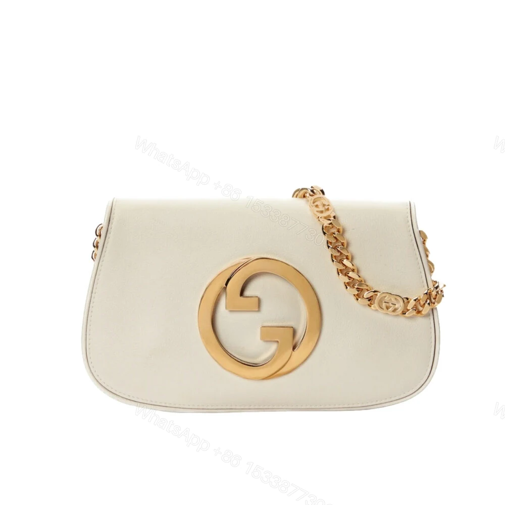 Gucci Blondie Shoulder Bag White 28Cm 699268 UXX0G 9022 — view 1