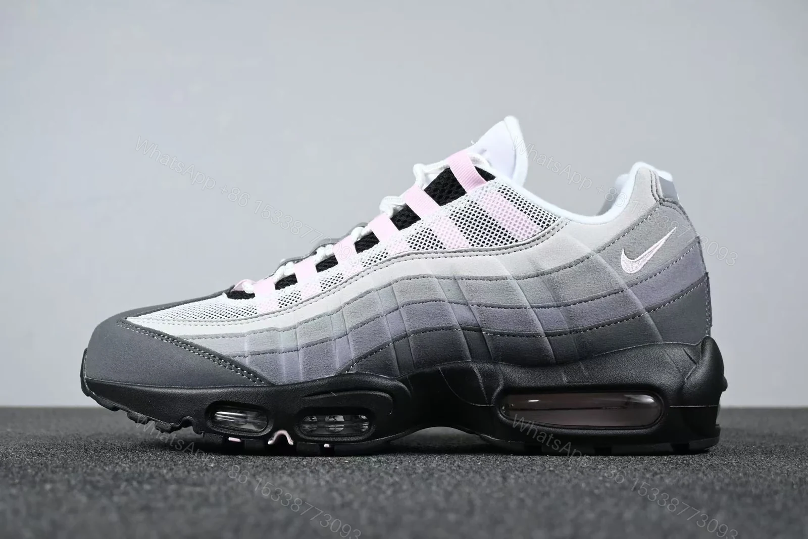Nike Air Max 95 OG Big Bubble Pink Foam (Women's) — view 1