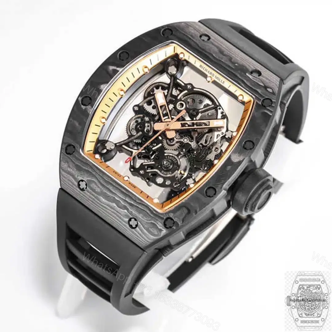 View 2 of Replica RM 055 NTPT Carbon Fiber Dial