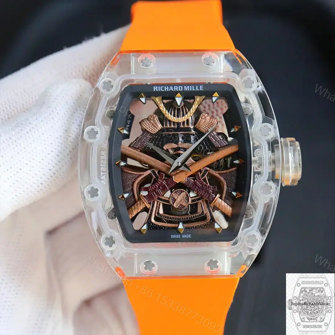 View 5 of Replica RM 047 New Samurai Armor Orange Strap