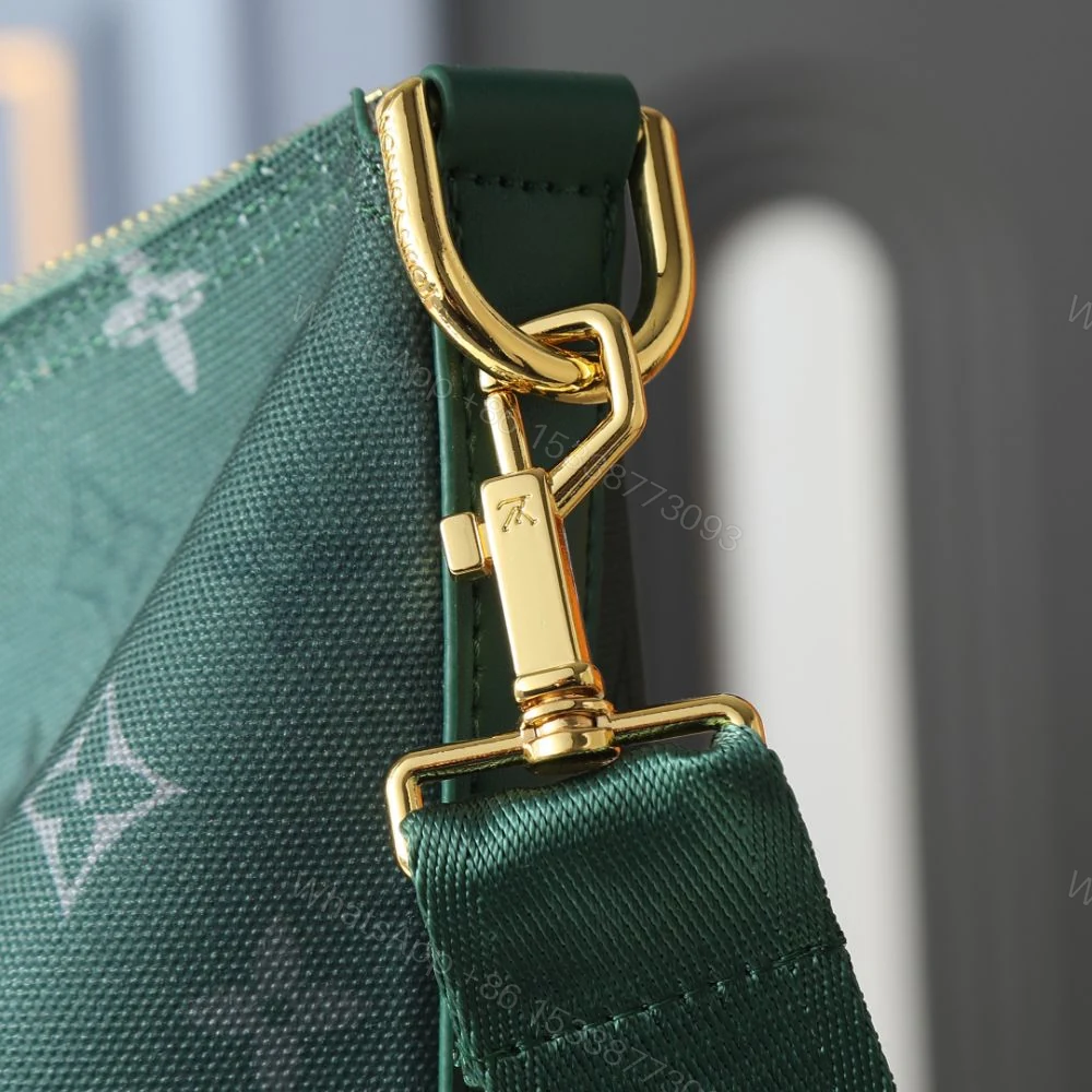 View 7 of Louis Vuitton Vagabond Hobo Monogram Surplus Green 48Cm M27181