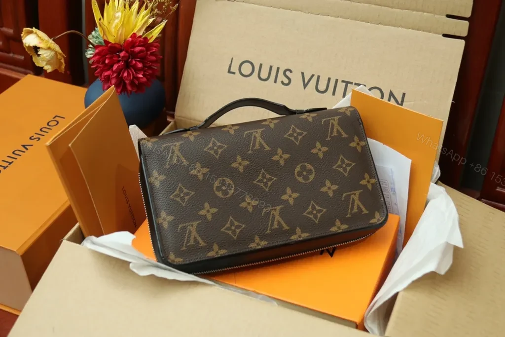 Louis Vuitton Monogram Canvas Zip-Around Wallet: Everyday Luxury — view 1
