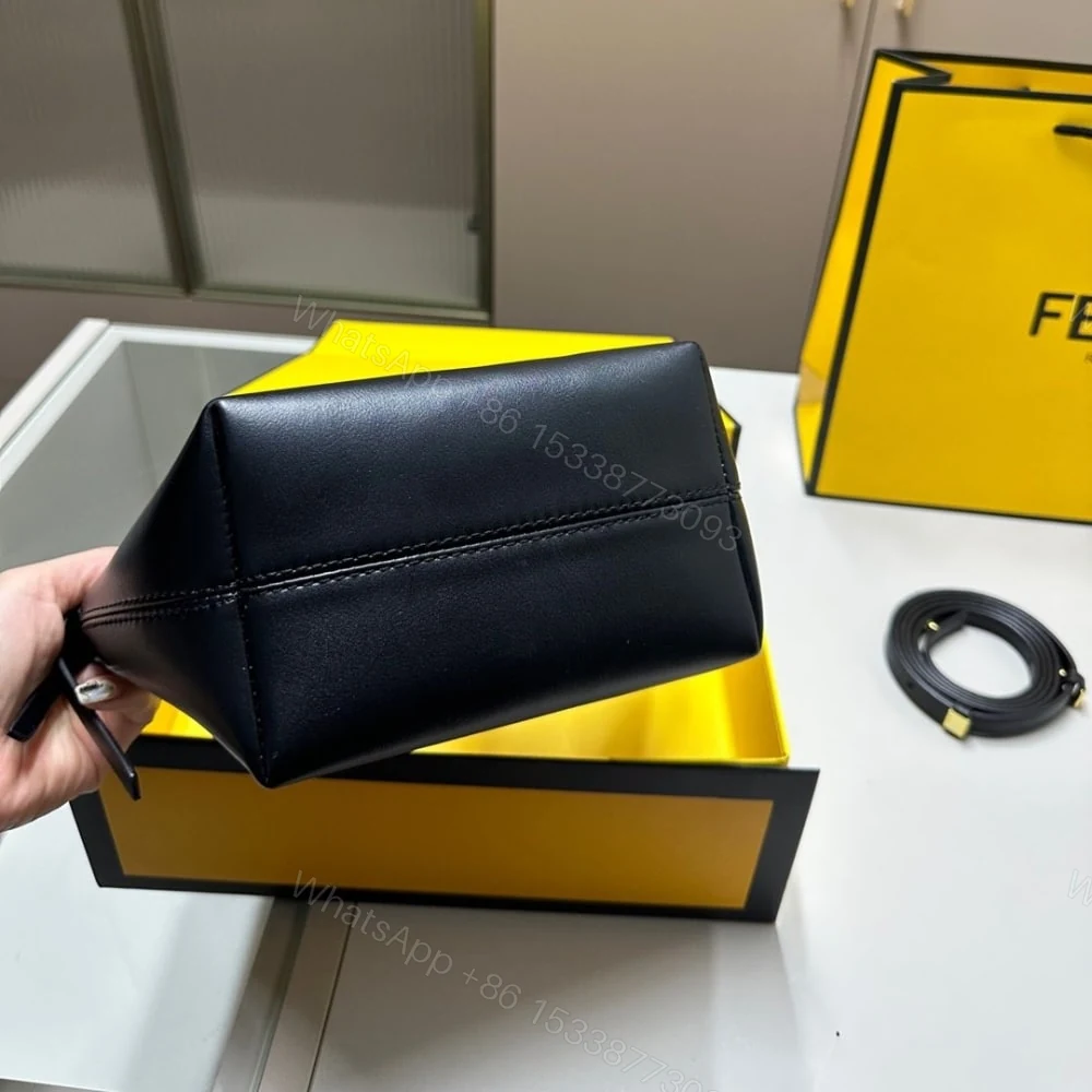 View 4 of FENDI ROLL LUNAR NEW YEAR MINI BAG BLACK 17CM 8BS096ATXUF1QIO
