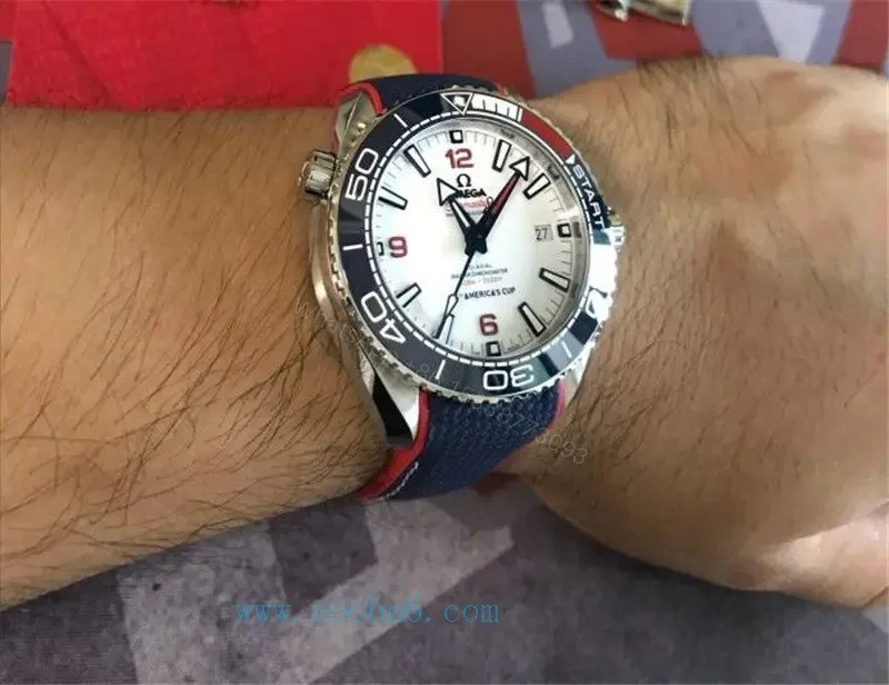 View 2 of Replica Omega Planet Ocean America’s Cup Watch