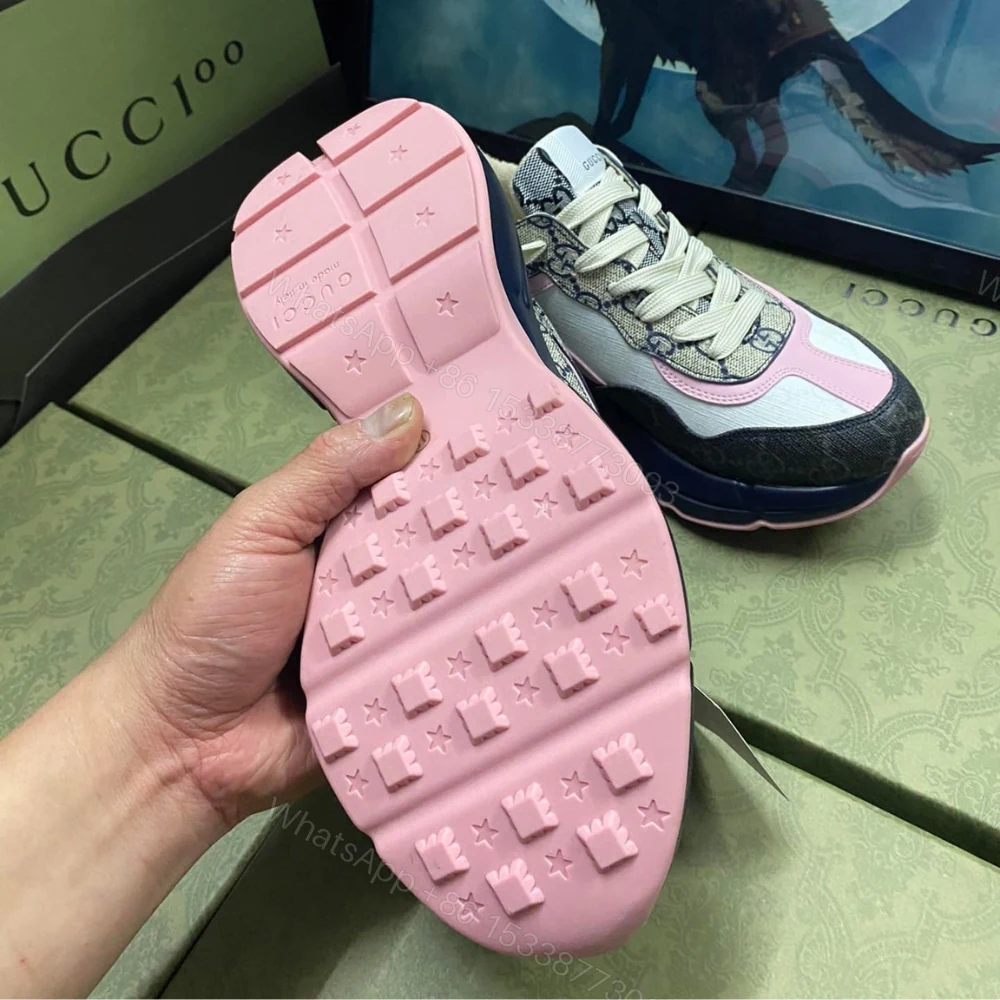 View 6 of Gucci Women’S GG Rhyton Sneaker 692902 UIQ30 1061