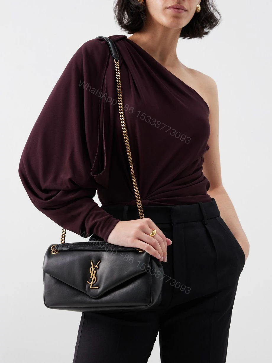 View 2 of YSL Saint Laurent Calypso Shoulder Bag First Copy | AAA+ Replica Designer Bag