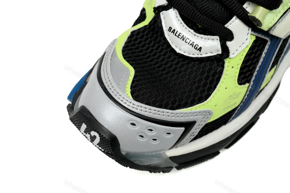 View 12 of Balenciaga Runner Black Green