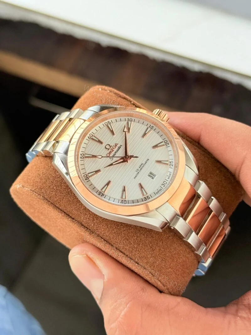 View 3 of Omega Seamaster Aqua Terra 41Mm White Dial Automatic