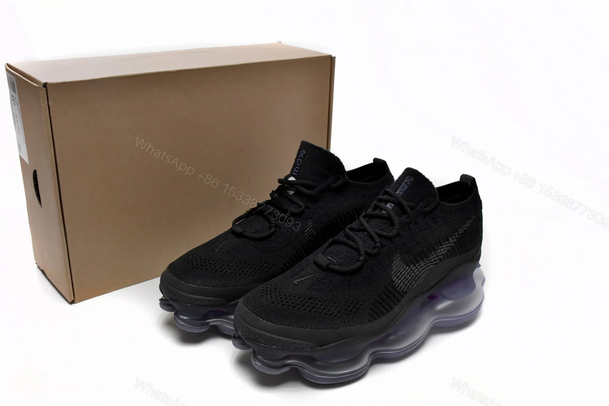 Nike Air Max Scorpion FK Black and Persian Violet DR0888-001 — view 2