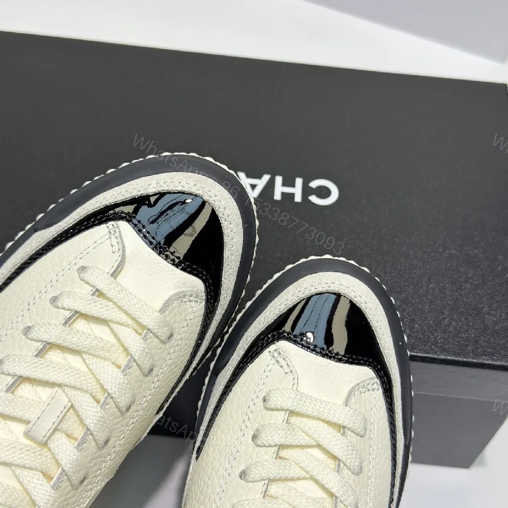 View 5 of Cream Leather Luxe High-Tops: Sculpted Comfort & Texture Footwear