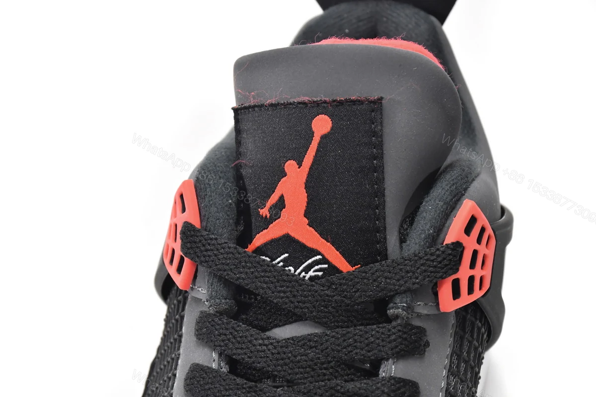 View 7 of Air Jordan 4 Red Glow Infrared DH6927-061