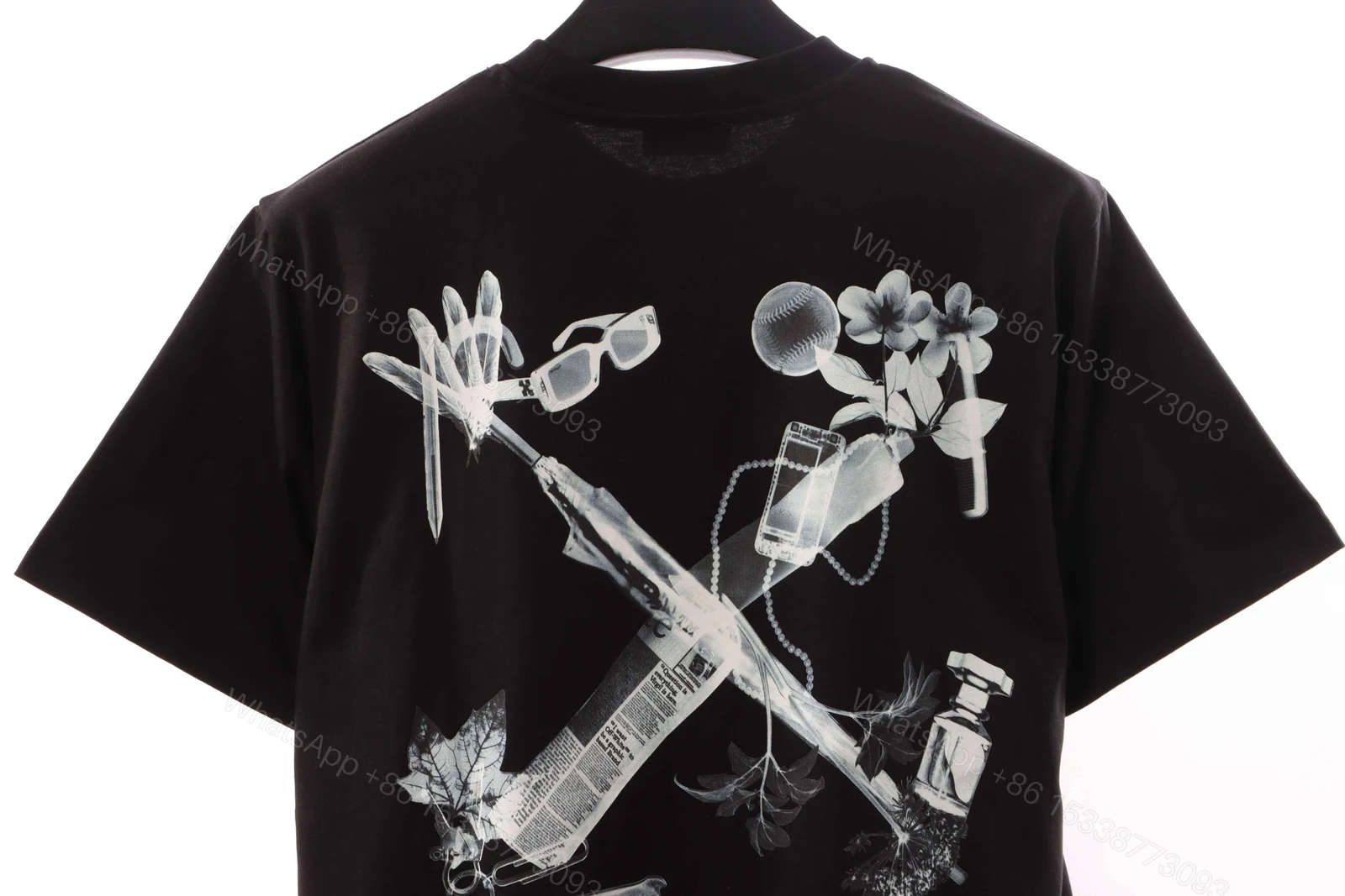 View 8 of Off-White Digital Headphone Arrow T-Shirt