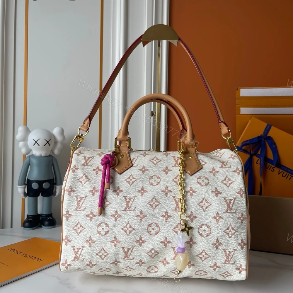View 3 of Louis Vuitton Speedy Soft 30 Lucky Bag Dune 30Cm M15108
