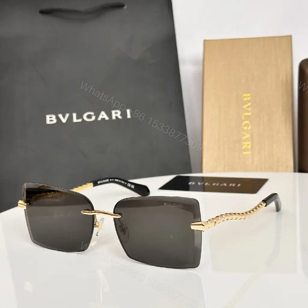 View 5 of Bold Square Sunglasses: Luxe Metal, UV400, Adjustable Fit