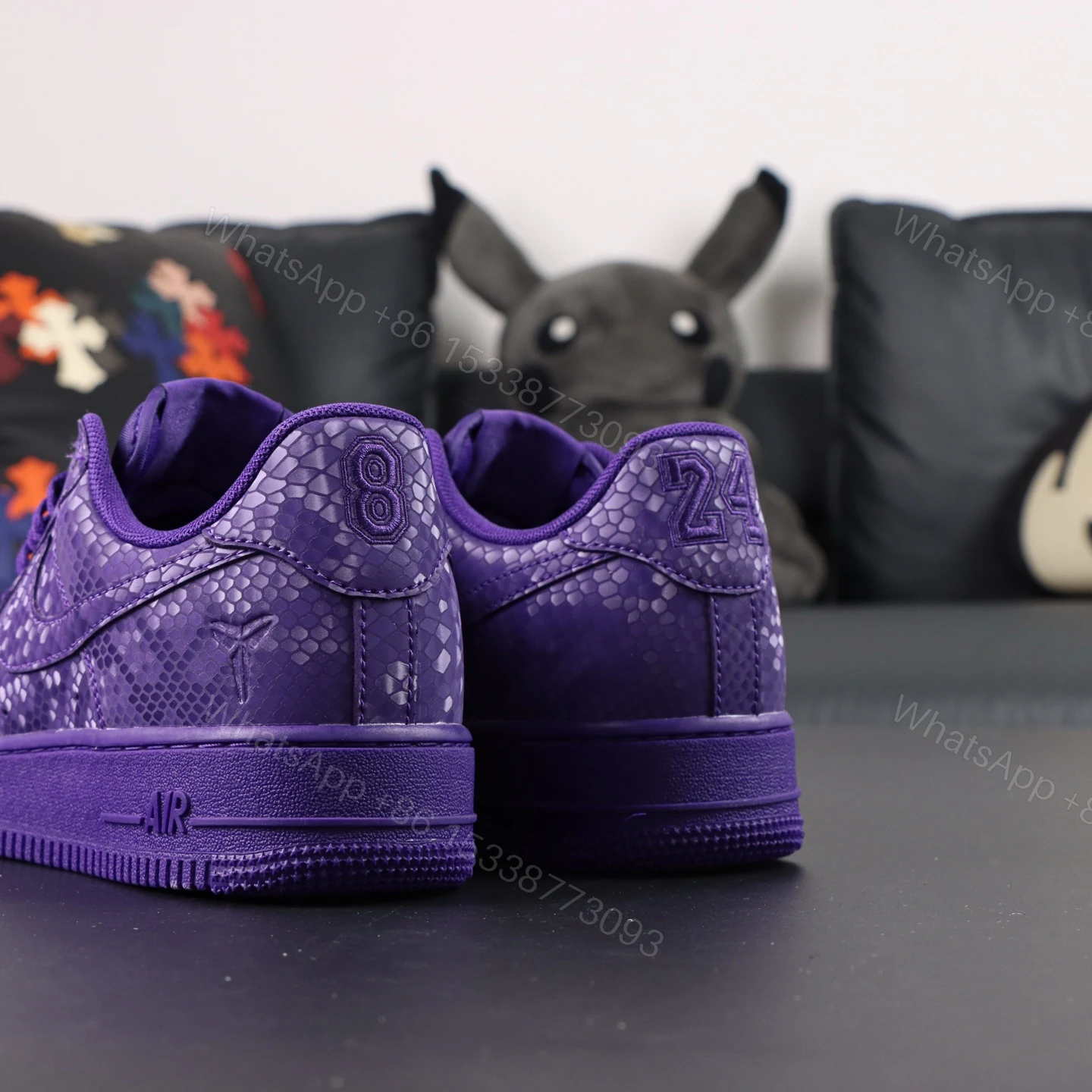 View 5 of Air Force 1 Low Kobe Bryant Court Purple Reps