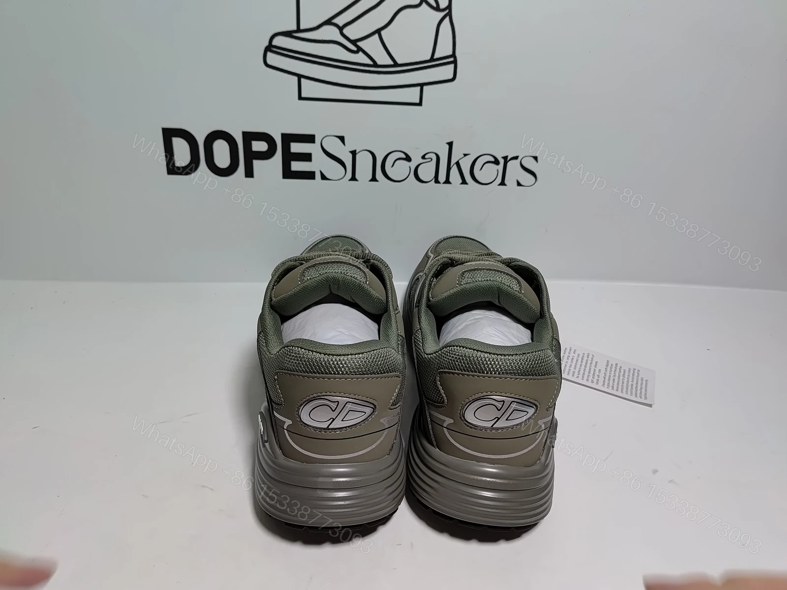 View 12 of Dior B30 Low Top Olive 3SN279ZRD_H680