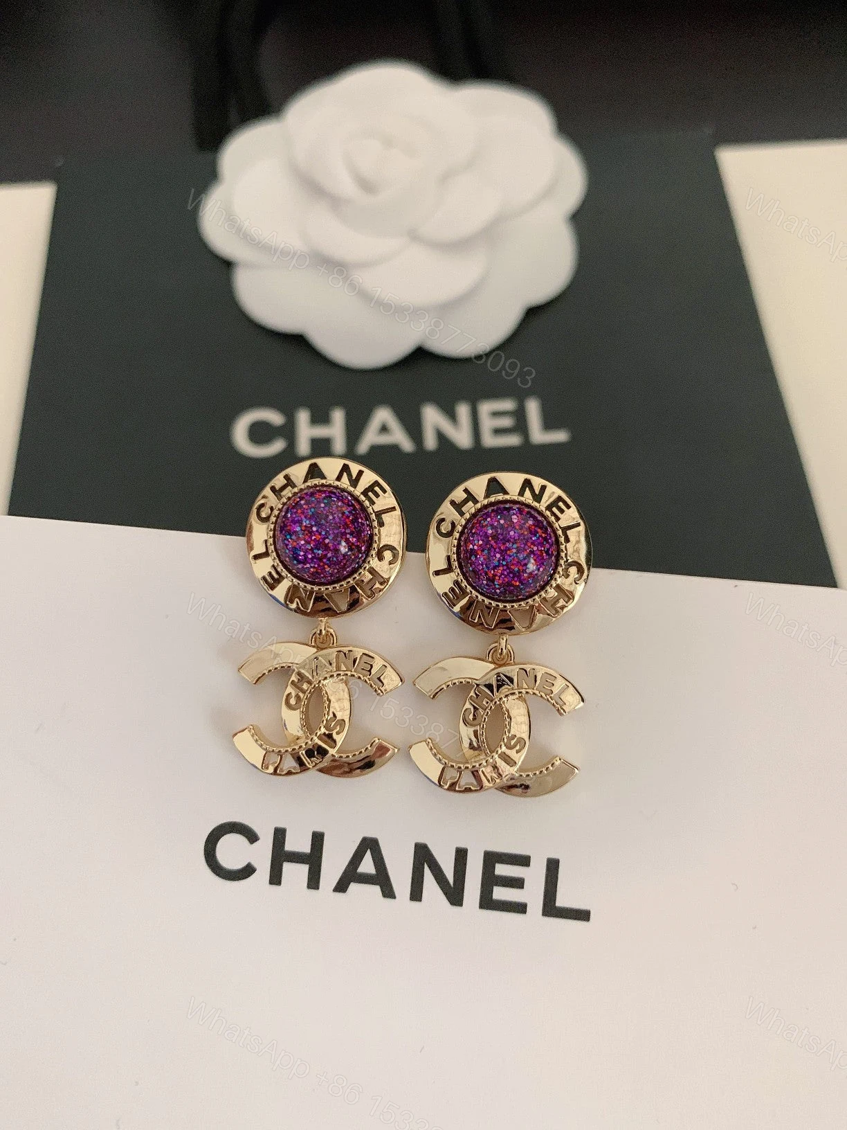 View 5 of EN – Lux Earring Chanel 034