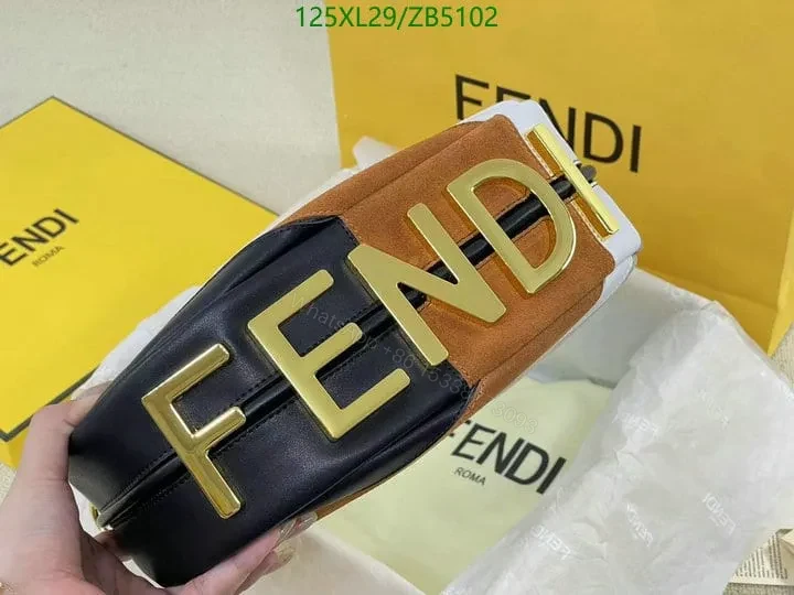 View 17 of Fendi Multicolor Fendigraphy Small Leather Handbag ZB59952