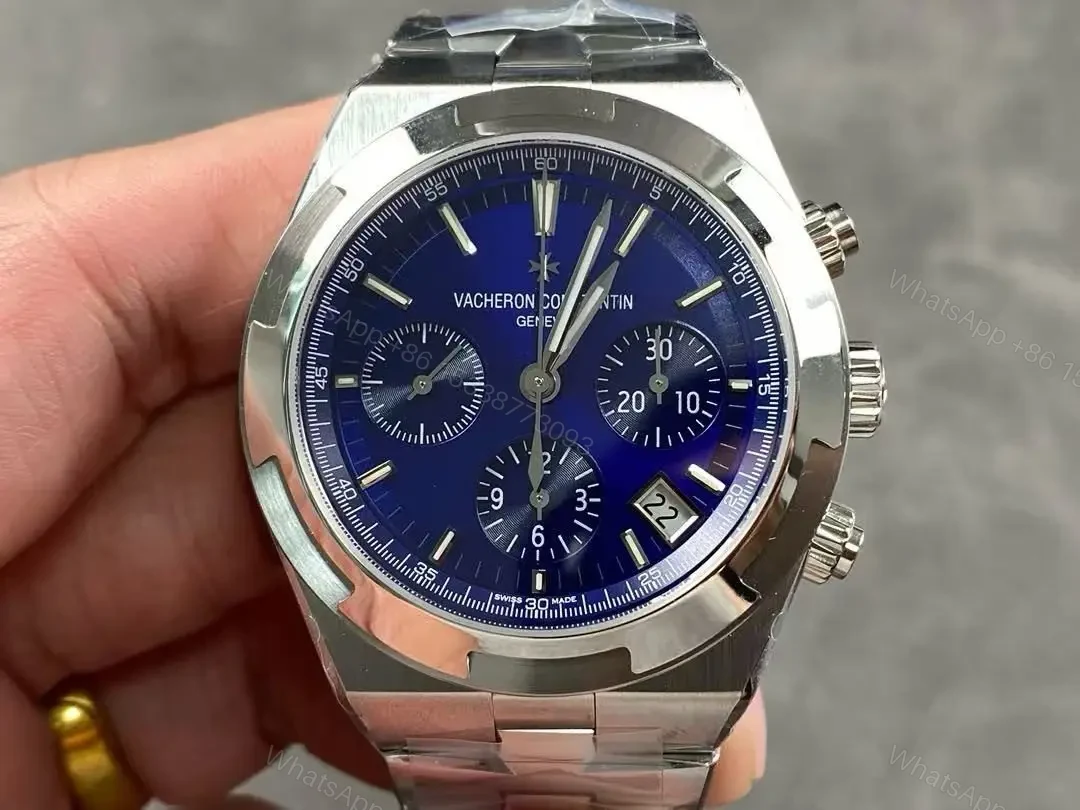 View 10 of Replica vacheron constantin Overseas chronograph 42.50 Stainless steel
