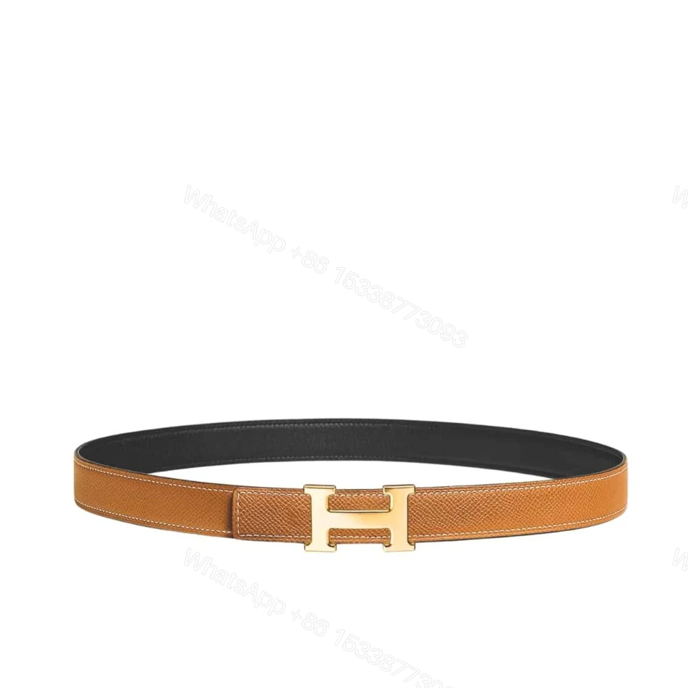 Hermes Mini H Belt Bucket And Reversible Strap Black Brown 24Mm H079645CC06 — view 1