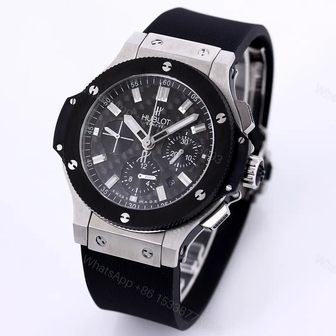 View 2 of JB Factory Hublot Big Bang Black Rubber Strap Watch