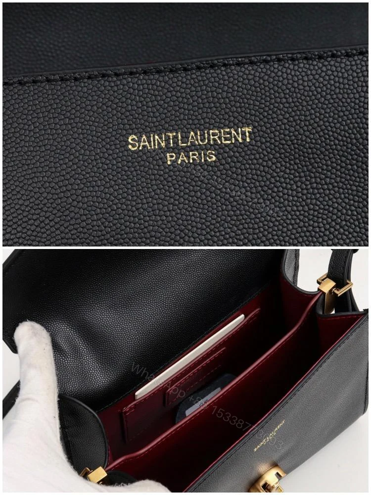View 7 of Saint Laurent (YSL) Cassandre Mini Top Handle