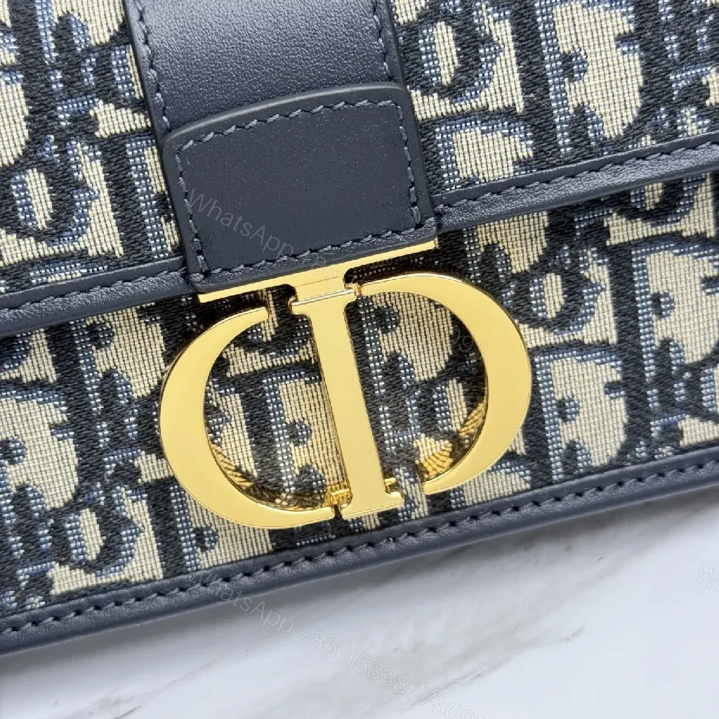 View 2 of Signature Crossbody: Lux Canvas, Gold Hardware, Compact Night-Ready