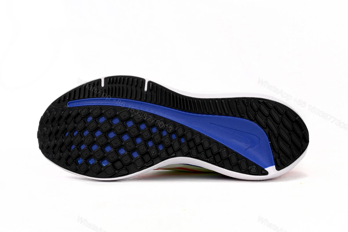 View 4 of Nike Air Winflo 9 White Blue Red DX3355-100