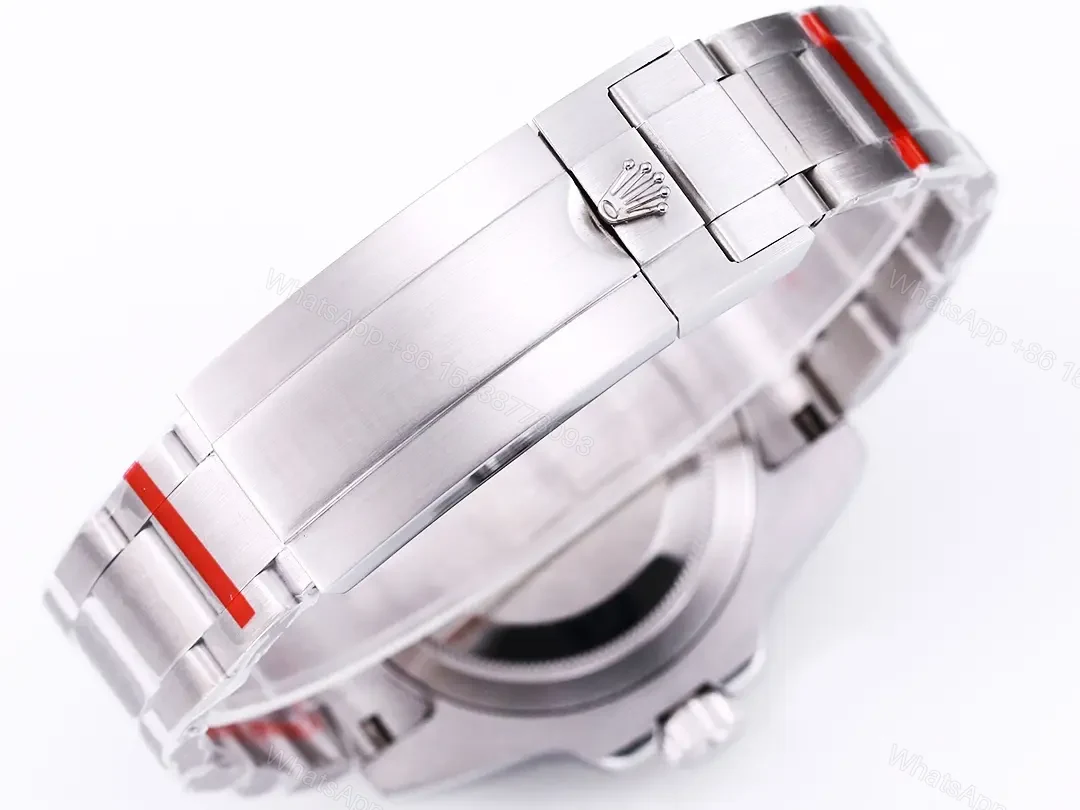 View 9 of MKS Factory Clean Factory – **Rolex DIW Submariner Parakeet** – Red/Black, Custom