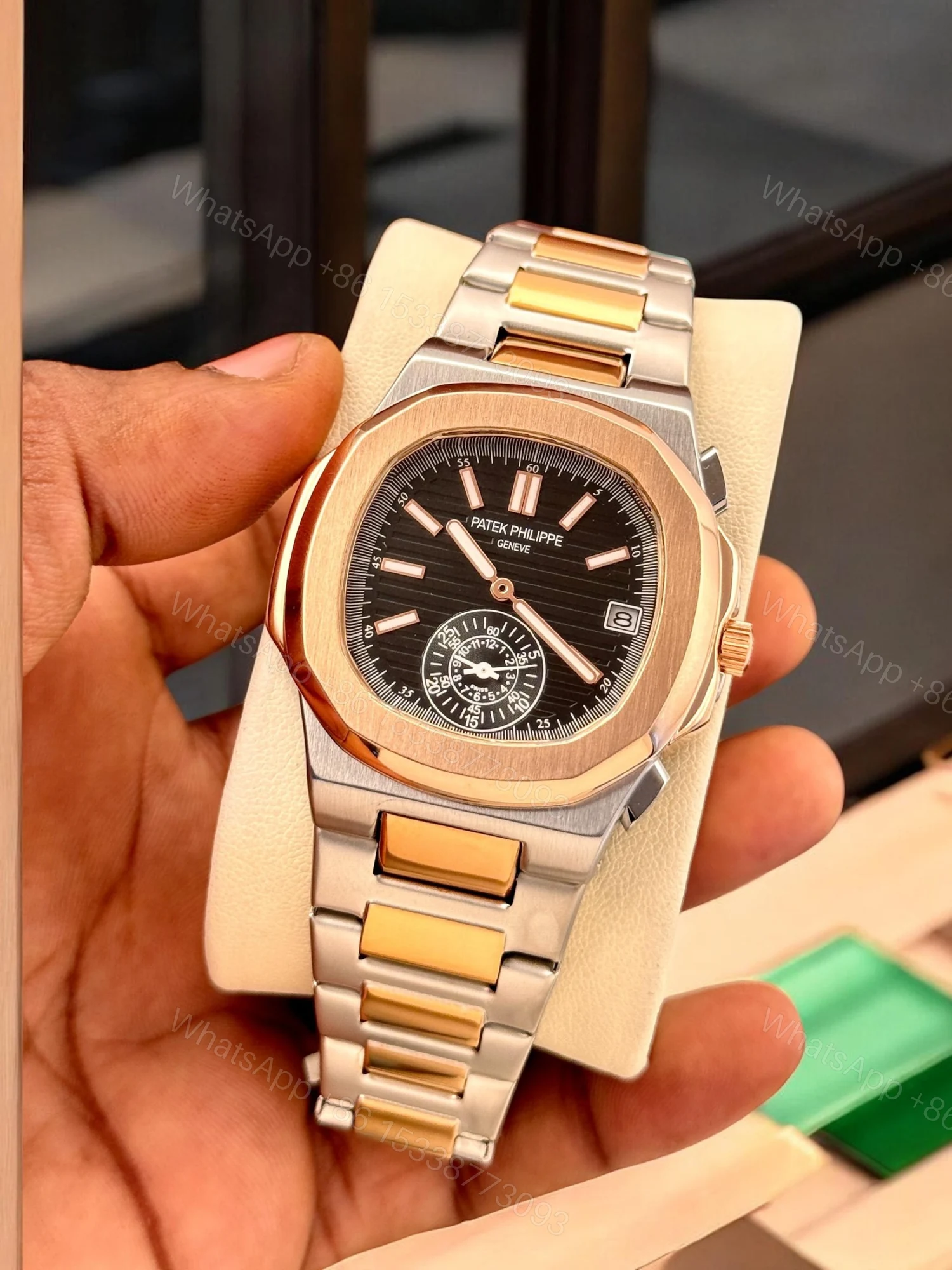 View 7 of FIRST COPY PATEK PHILIPPE BRANDED WATCH