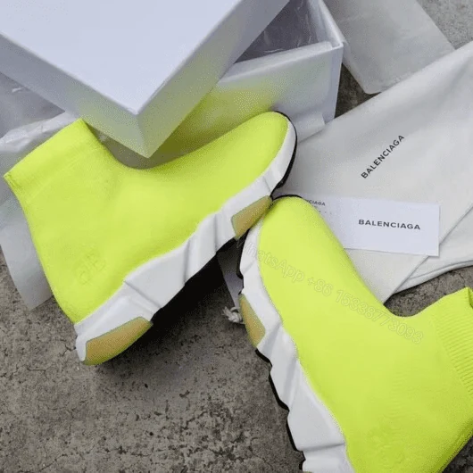 View 2 of BALENCIAGA SPEED TRAINER NEON – BB17
