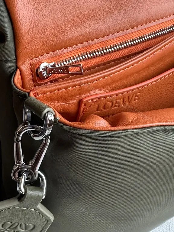 View 7 of Olive LOEWE Nylon Crossbody: Refined Everyday Luxury Bag