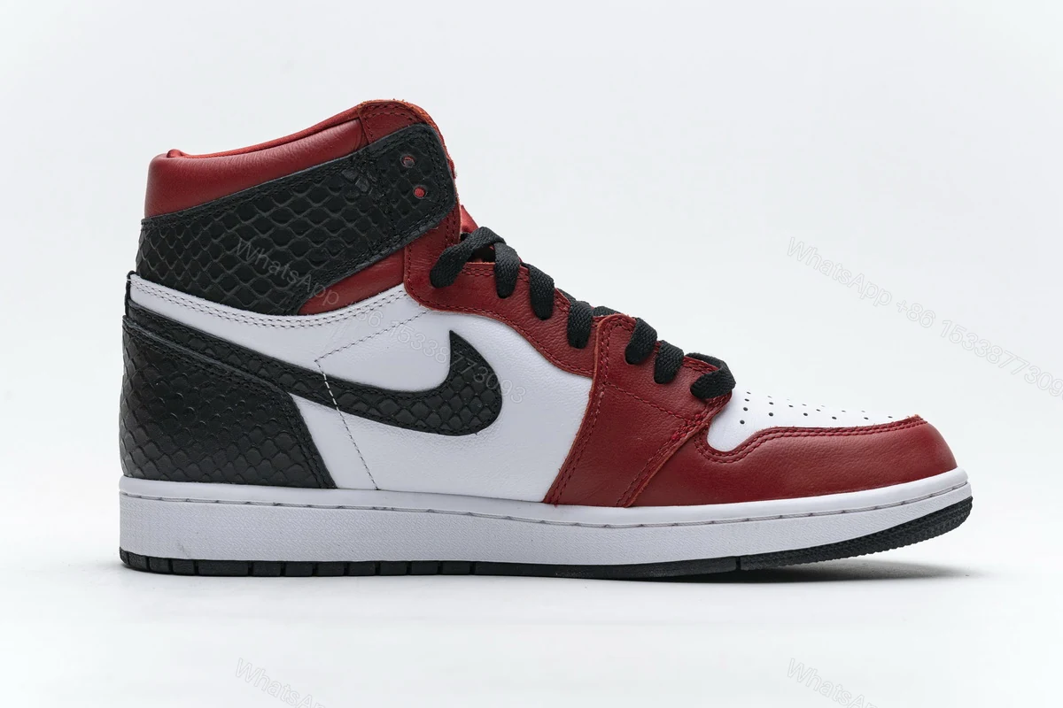 View 2 of Air Jordan 1 Retro High Satin Snake Chicago (W) CD0461-601