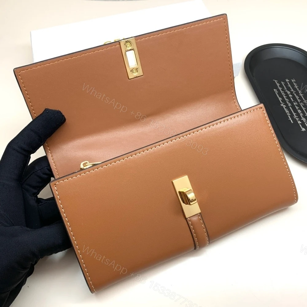 View 5 of CELINE LARGE WALLET 16 IN SATINATED TAN 19CM 10M033CQ7 04LU