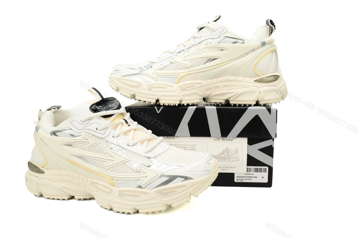 View 2 of OFF-WHITE Out Of Blue Silver white OIIA295F24 FAB00 10005
