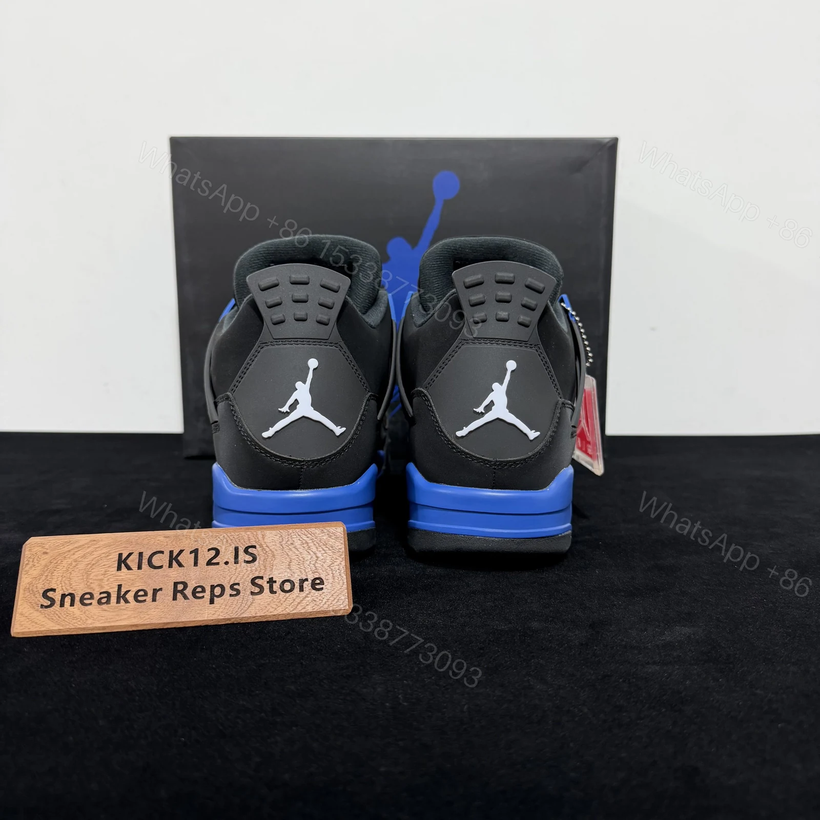 View 6 of Air Jordan 4 Blue Thunder Reps