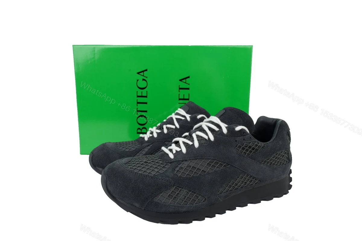View 7 of Bottega Veneta Orbit Black Suede